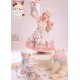 Pearl Doll Cabinet Cupcake Plush Fur Doll Bags(Reservation/Full Payment Without Shipping)